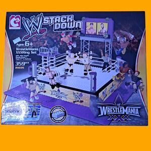 New WWE Stackdown Wrestle Mania XXX Ring set 359‎ Pcs